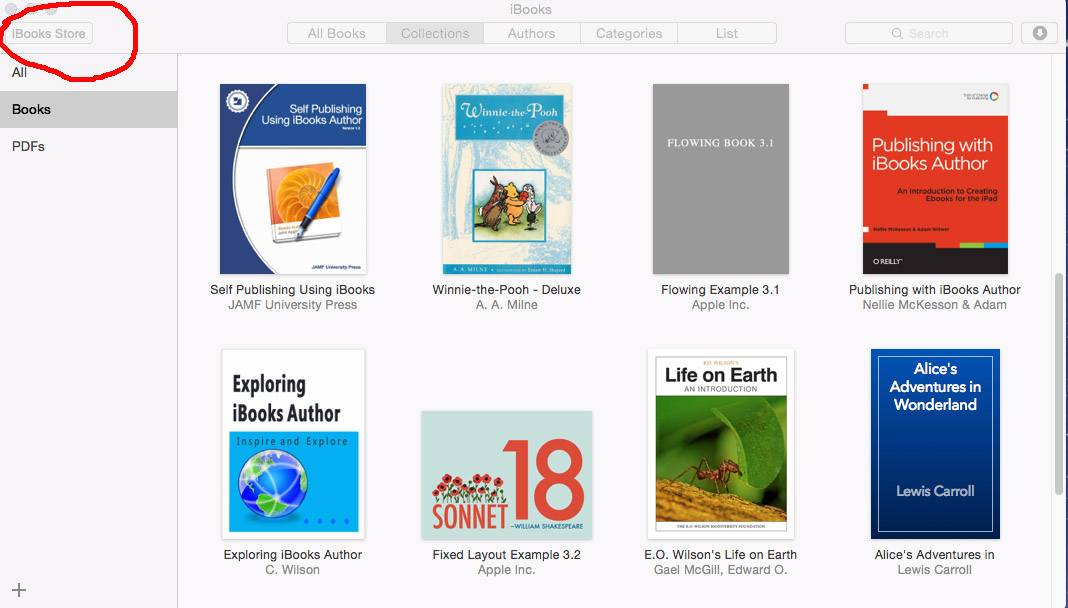 iBooks Library